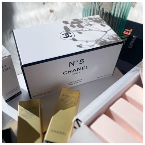 chanel 5 soap set|chanel no 5 foaming bath.